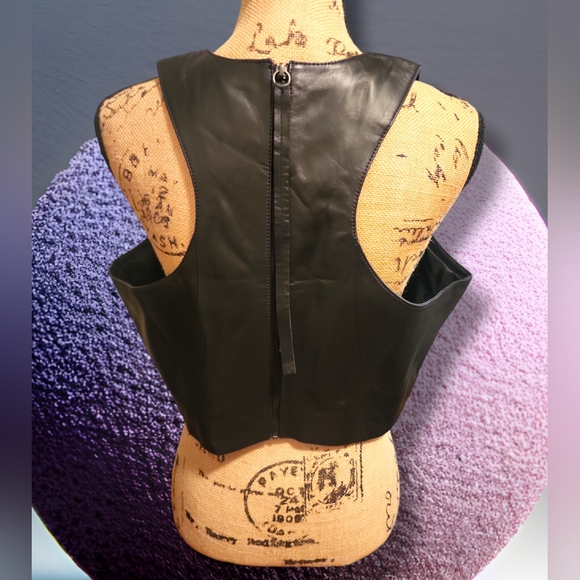 MSRP $198 Lita by by Ciara Leather Front Tank. Size XL. NWT - Picture 7 of 10